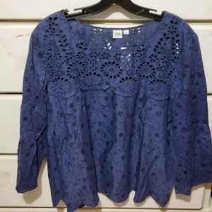 Blue Gap Top
